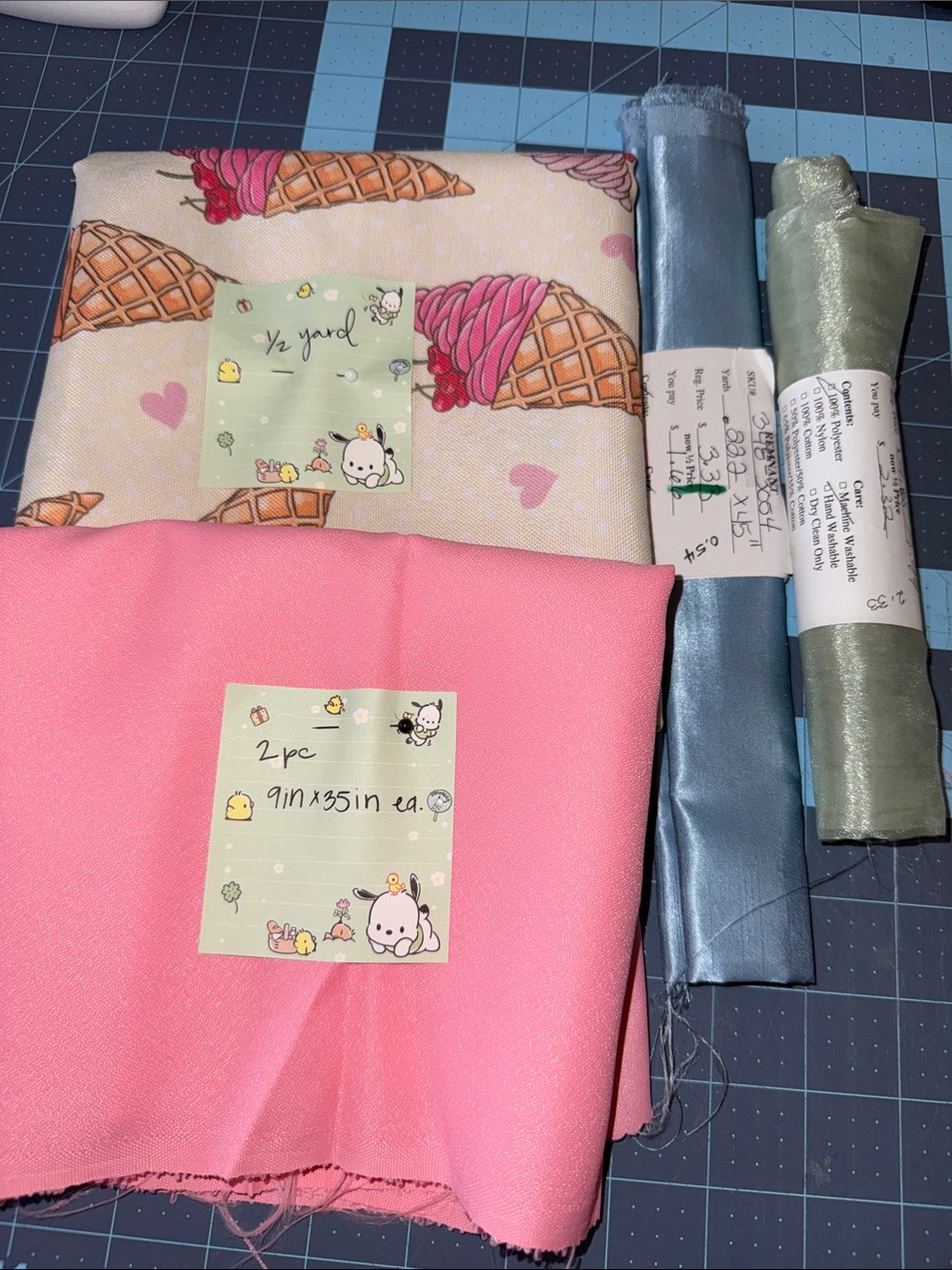 Fabric scraps